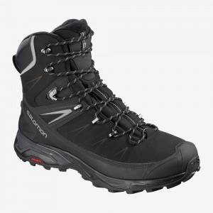 Black Salomon X Ultra Winter Climasalomon Waterproof 2 Men's Winter Boots | XANS-52719
