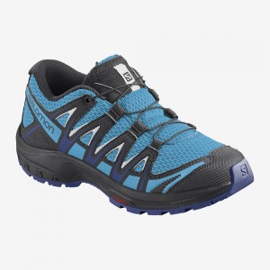 Blue Salomon Xa Pro 3D J Kids' Trail Running Shoes | CDNA-83467