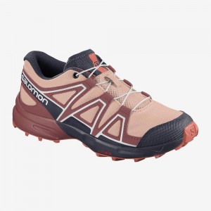Pink Salomon Speedcross Kids' Trail Running Shoes | IGVX-85704