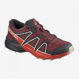 Red Salomon Speedcross Kids' Trail Running Shoes | WNCF-20195